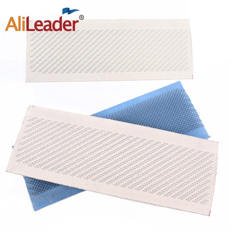 Alileader Hair Holder Drawing Mat For Bulk Hair Extension Professional Hackle Styling Tools Making Lace Wig Tools Drawing Card With Needles 24cm x 9cm - Image 2